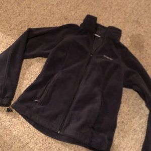 Black Columbia fleece zip up